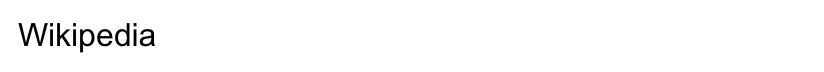 Wikipedia