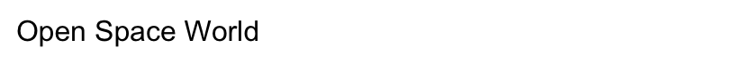Open Space World